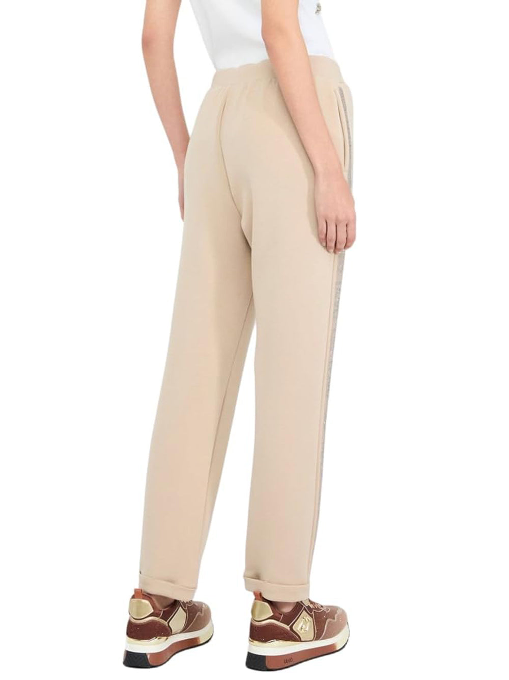 Liu Jo Liu Jo Pantalone Donna Mod. TF5093 J4616 60906 Champagne Avorio