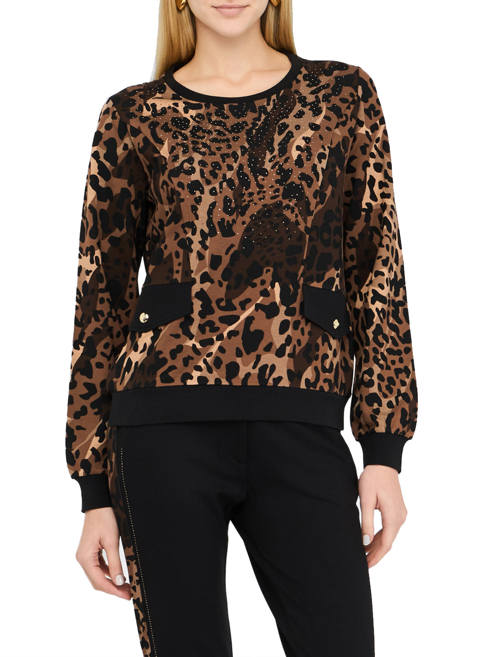 Liu Jo Liu Jo Felpa Donna Mod. TF5124 JS182 M9701 Chocolate