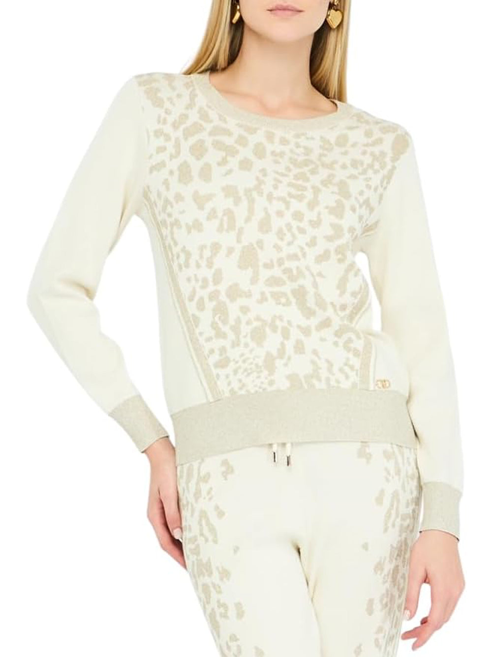 Liu Jo Liu Jo Maglia Donna Mod. TF5172 MS49I A4351 Latte Bianco