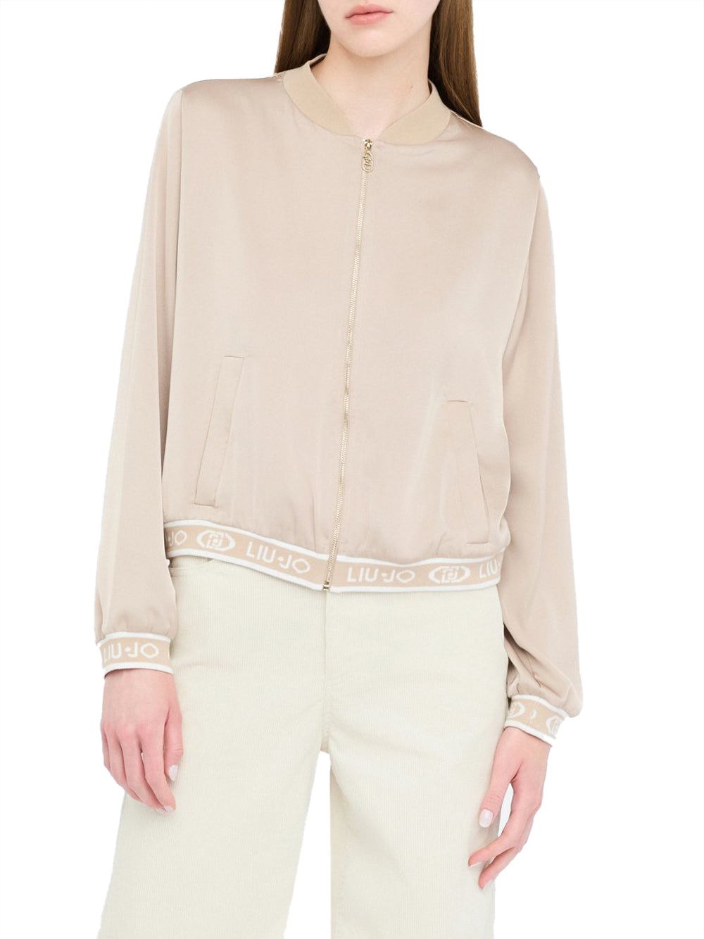 Liu Jo Liu Jo Giacca Donna Mod. TF5191 T004A 60906 Champagne Avorio