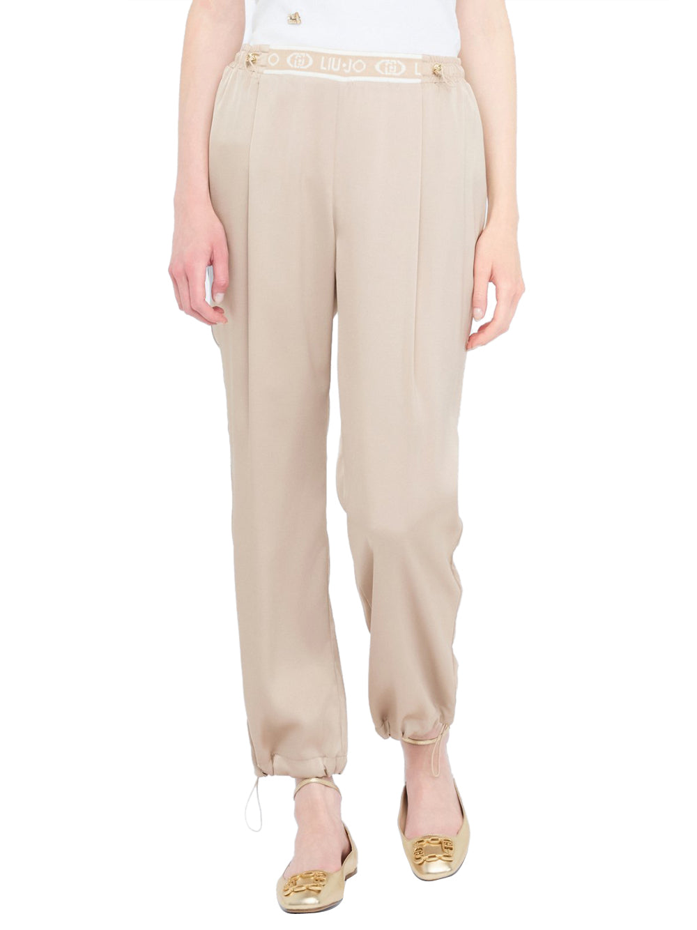 Liu Jo Liu Jo Pantalone Donna Mod. TF5192 T004A 60906 Champagne Avorio