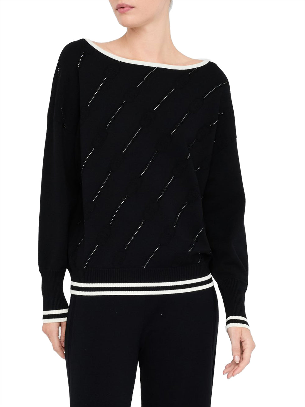 Liu Jo Liu Jo Maglia Donna Mod. TF5206 MS63L 03N66 Nero