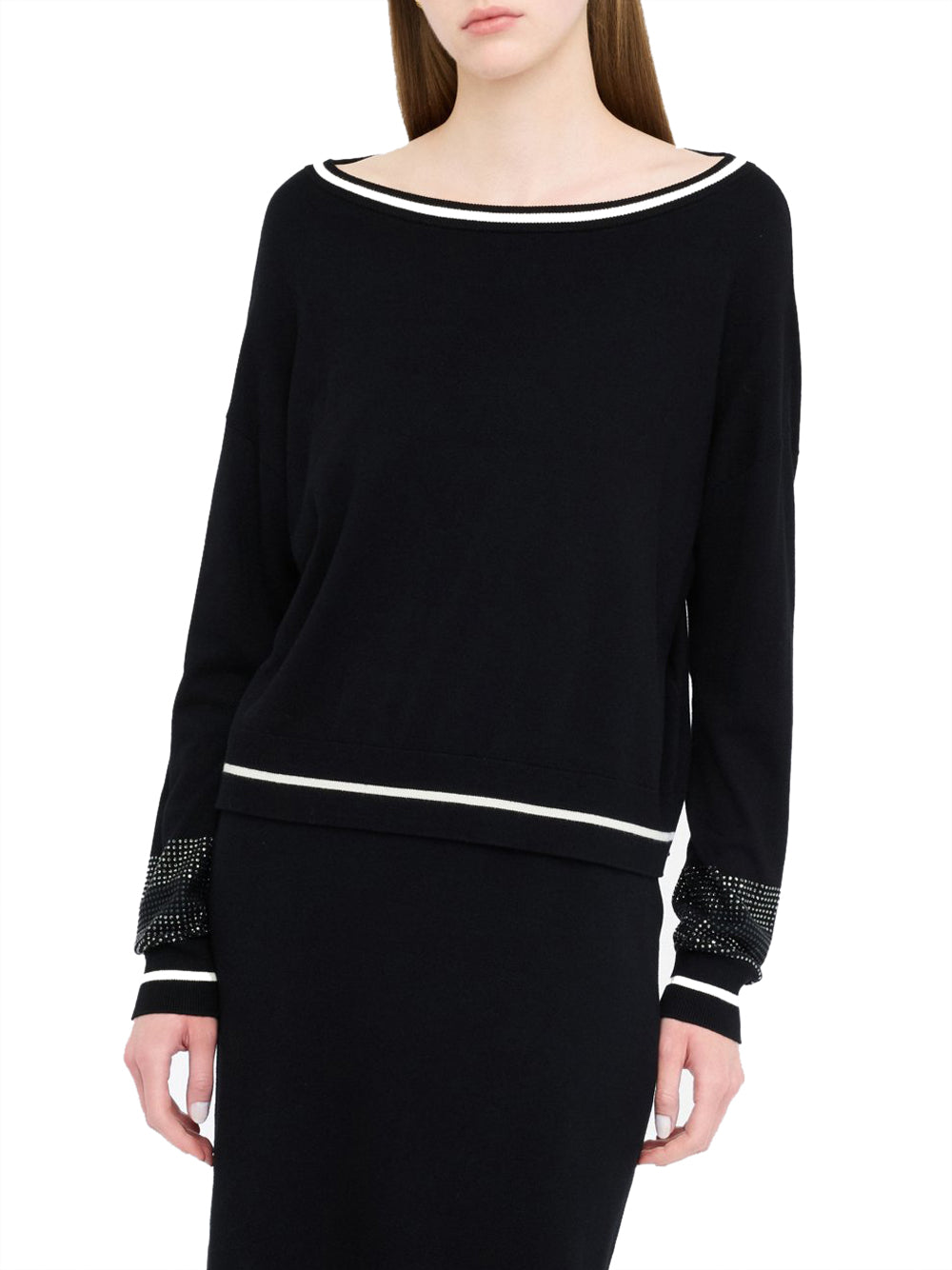 Liu Jo Liu Jo Maglia Donna Mod. TF5210 MS49I 03N66 Nero