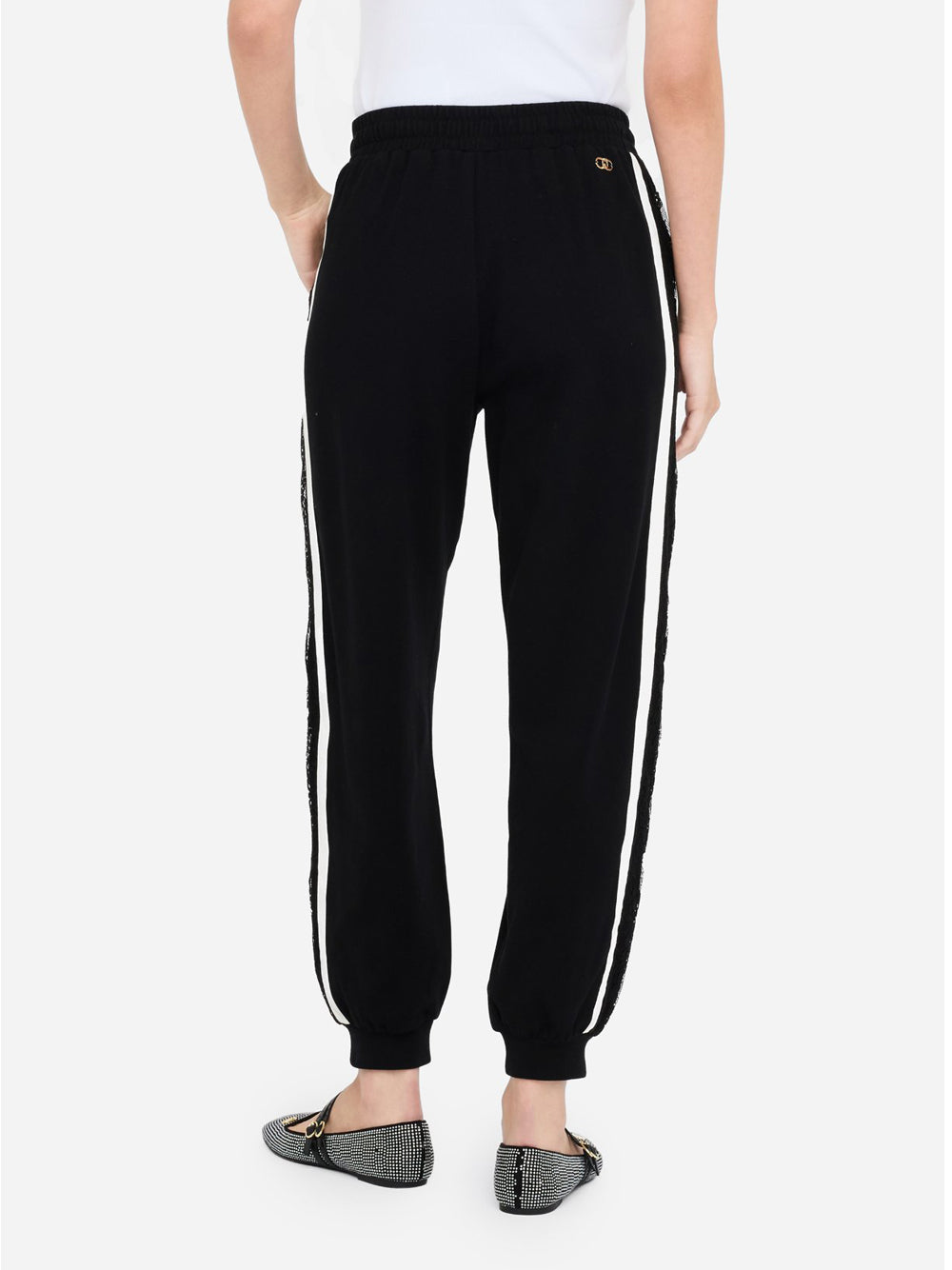 Pantalone Jogger Liu Jo da Donna - Nero