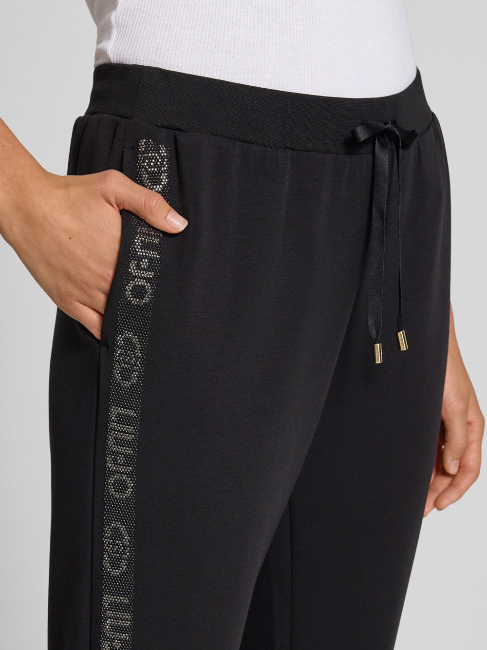 Pantalone Jogger Liu Jo da Donna - Nero