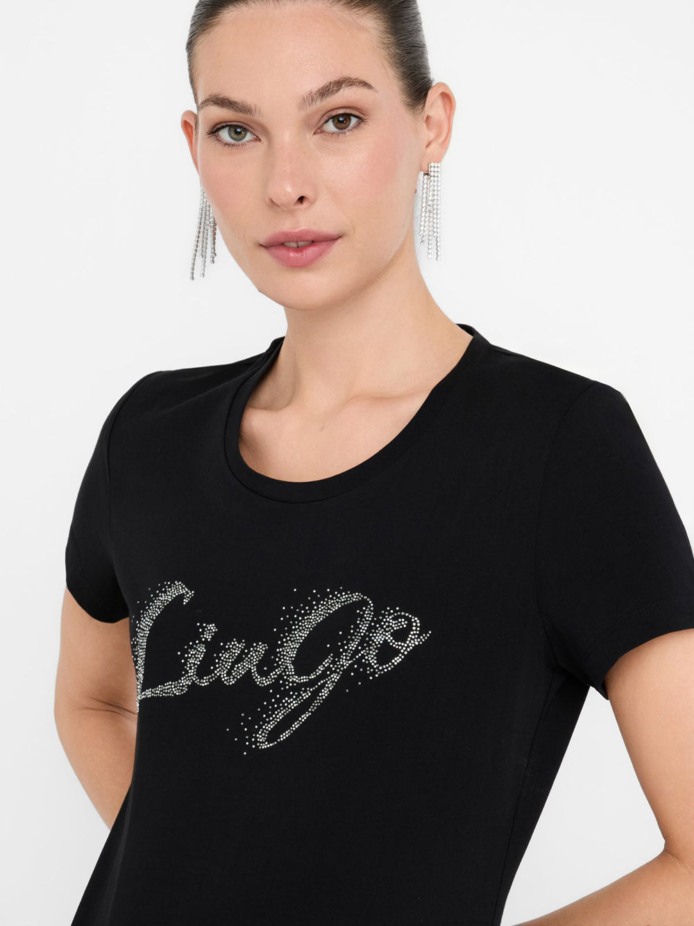 T-shirt Liu Jo da Donna - Nero