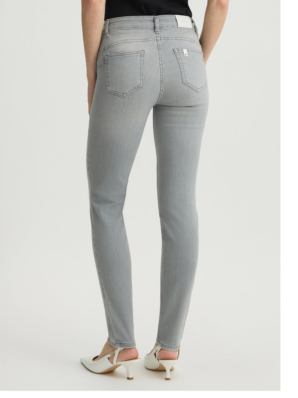 Jeans Skinny Liu Jo da Donna - Grigio