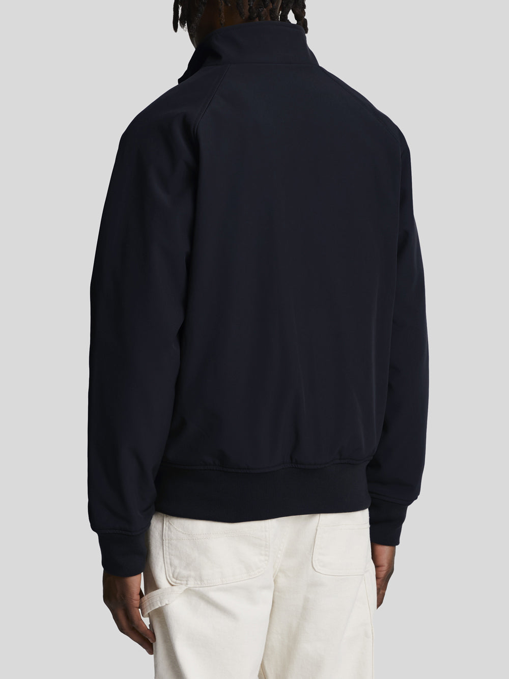 Giubbino Lyle & Scott Softshell Harrington da Uomo - Blu