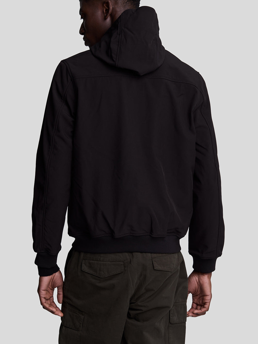 Giubbino Lyle & Scott Softshell da Uomo - Nero