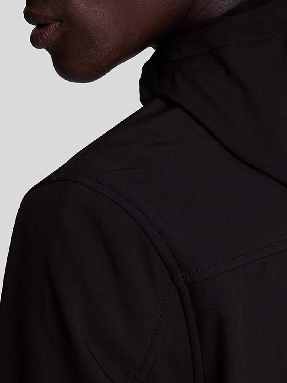 Giubbino Lyle & Scott Softshell da Uomo - Nero