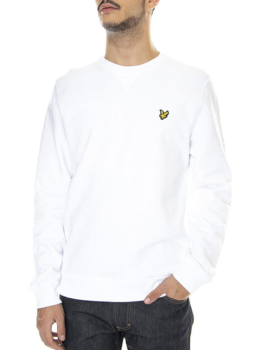 Felpa Lyle & Scott da Uomo - Bianco