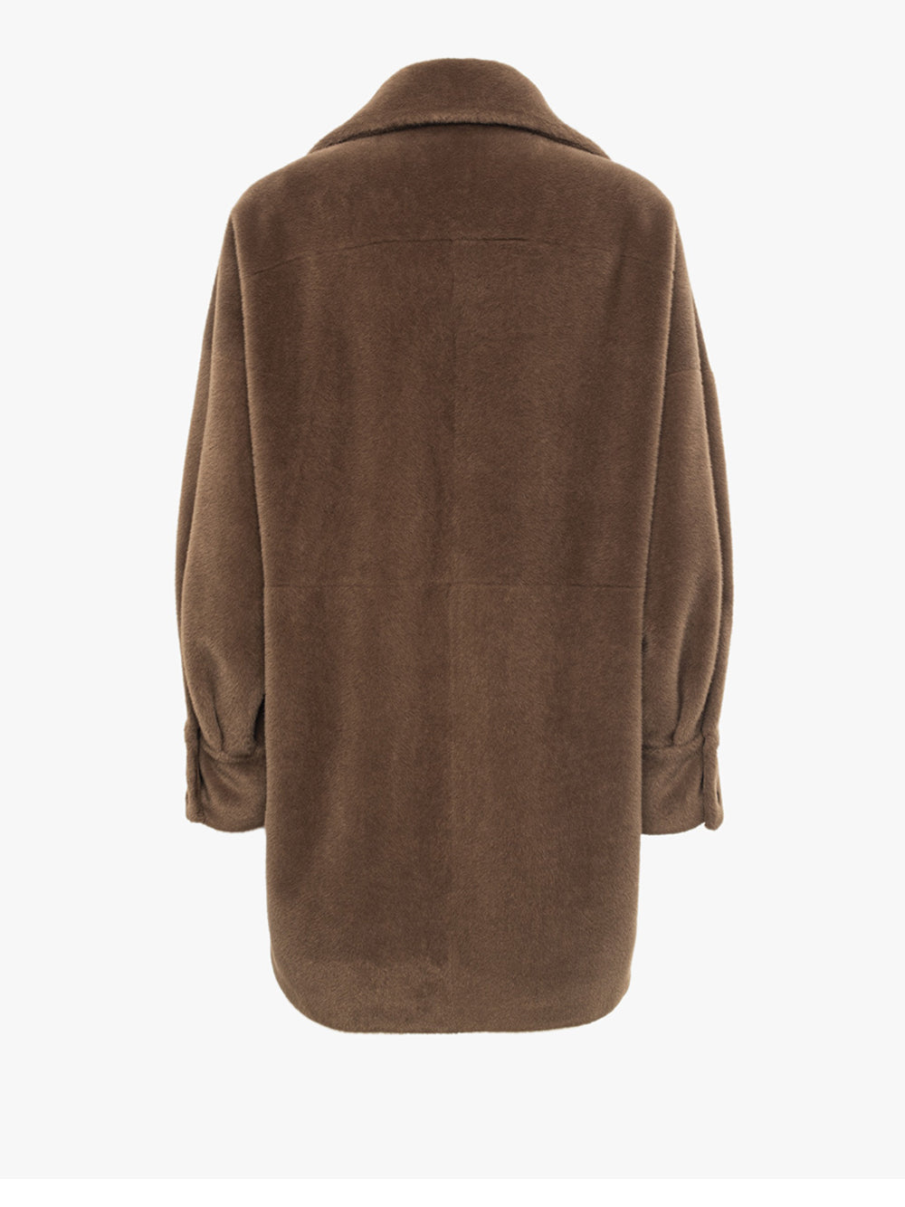 Cappotto Manila Grace Eco Pelliccia da Donna - Marrone