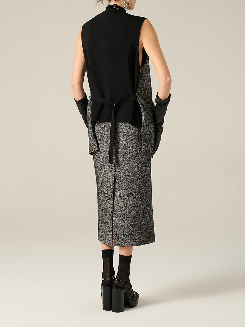 Gilet Manila Grace da Donna - Nero