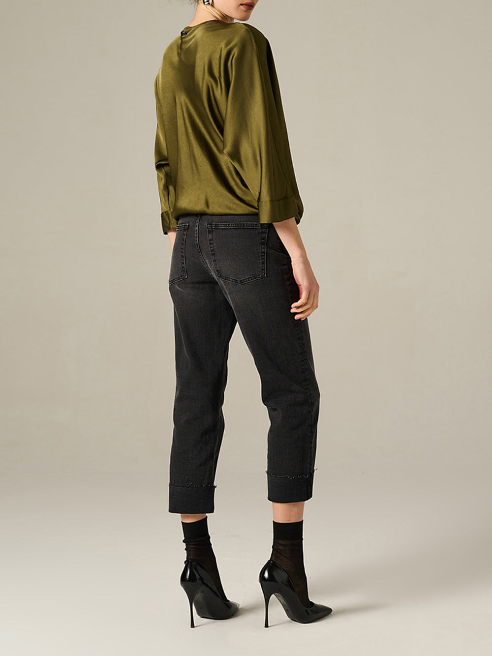 Jeans Slim Manila Grace da Donna - Nero