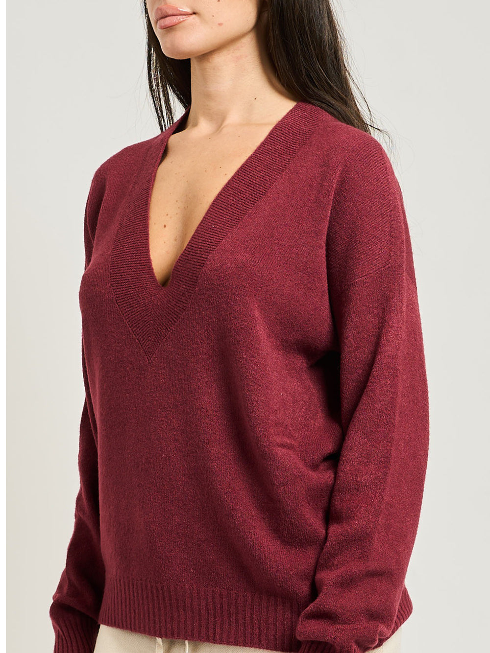 Pullover Manila Grace da Donna - Bordeaux