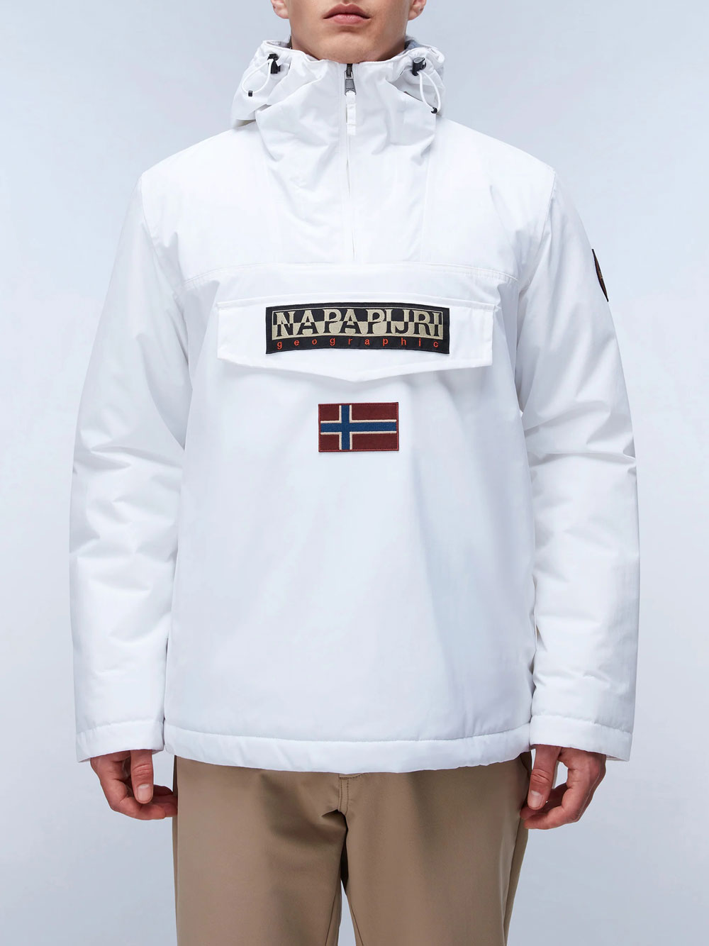 Giubbino Napapijri Rainforest Winter 3 da Uomo - Bianco