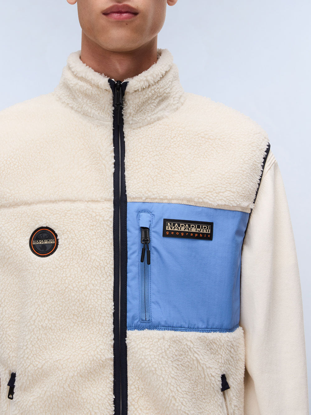 Smanicato Napapijri Yupik da Uomo - Bianco