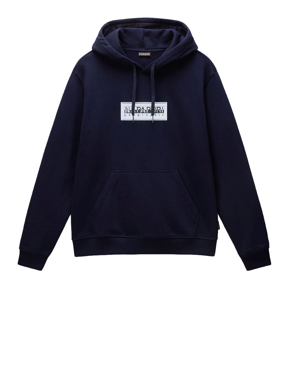 Felpa Cappuccio Napapijri da Uomo - Blu