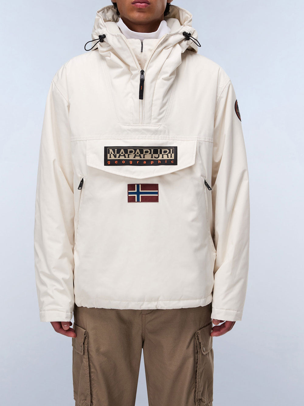 Giubbino Napapijri Rainforest Next da Uomo - Beige