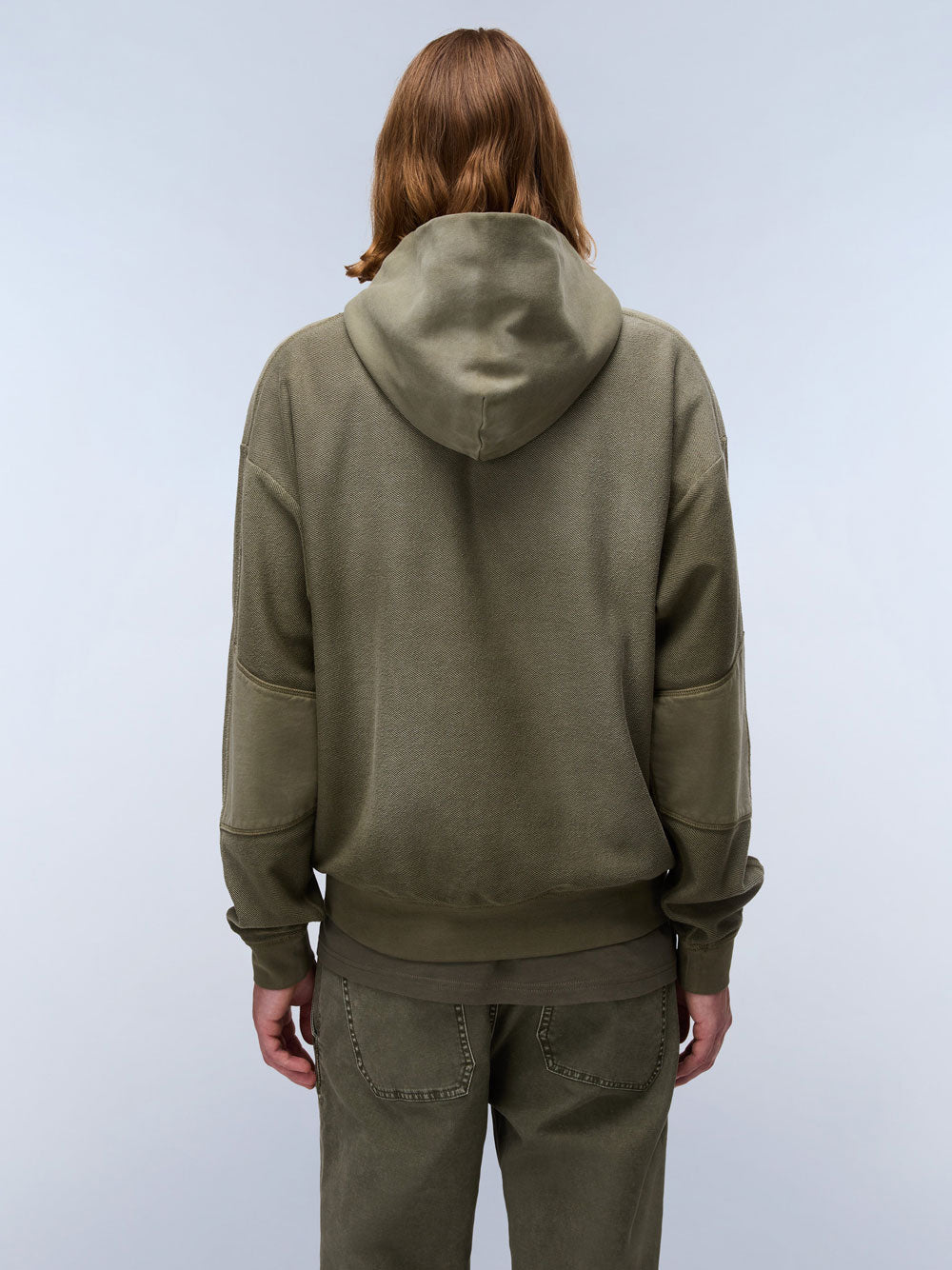 Felpa Cappuccio Napapijri Comel da Uomo - Verde