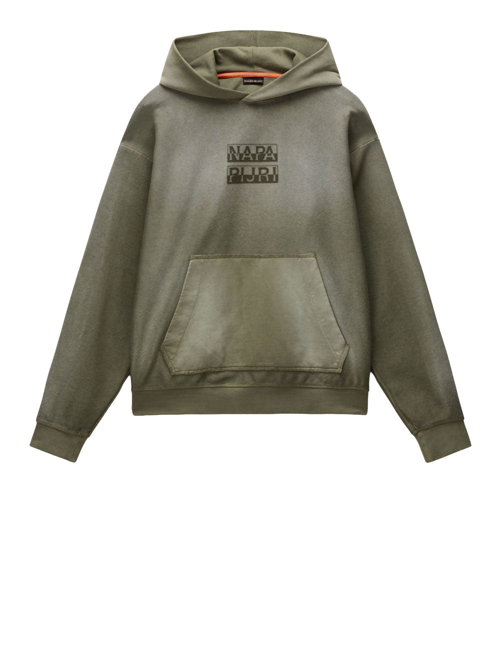Felpa Cappuccio Napapijri Comel da Uomo - Verde