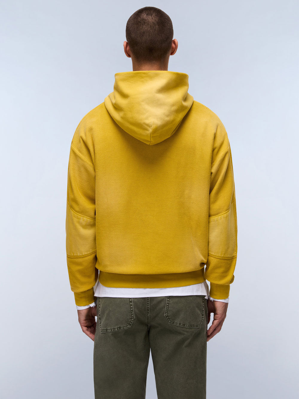 Felpa Cappuccio Napapijri Comel da Uomo - Giallo