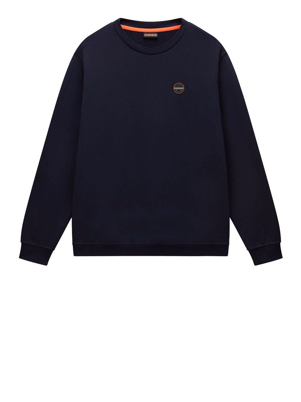 Felpa Napapijri Badge C 1 da Uomo - Blu