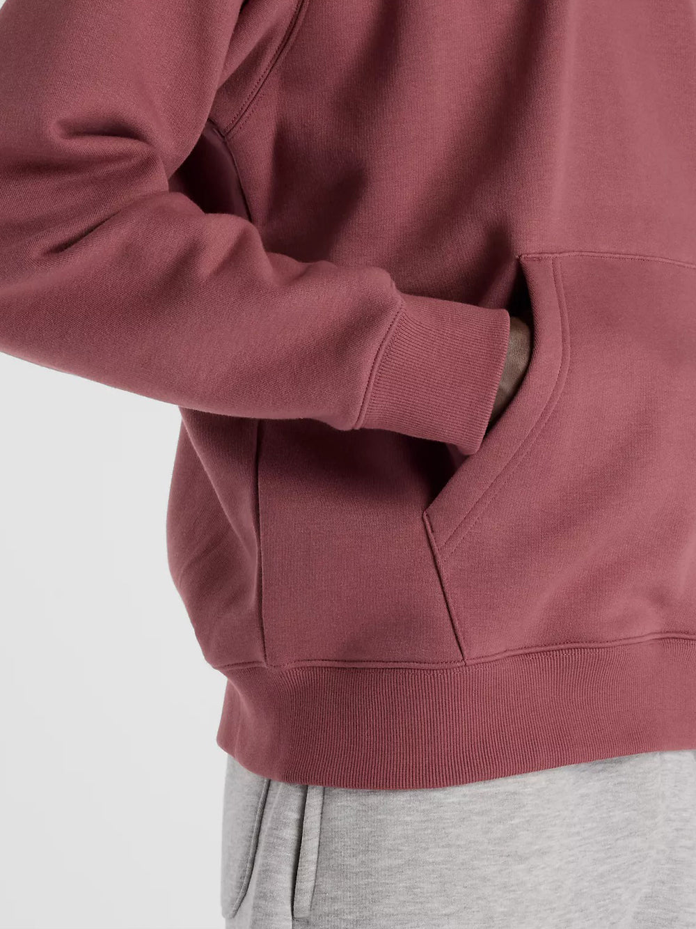 Felpa Cappuccio New Balance da Uomo - Rosa