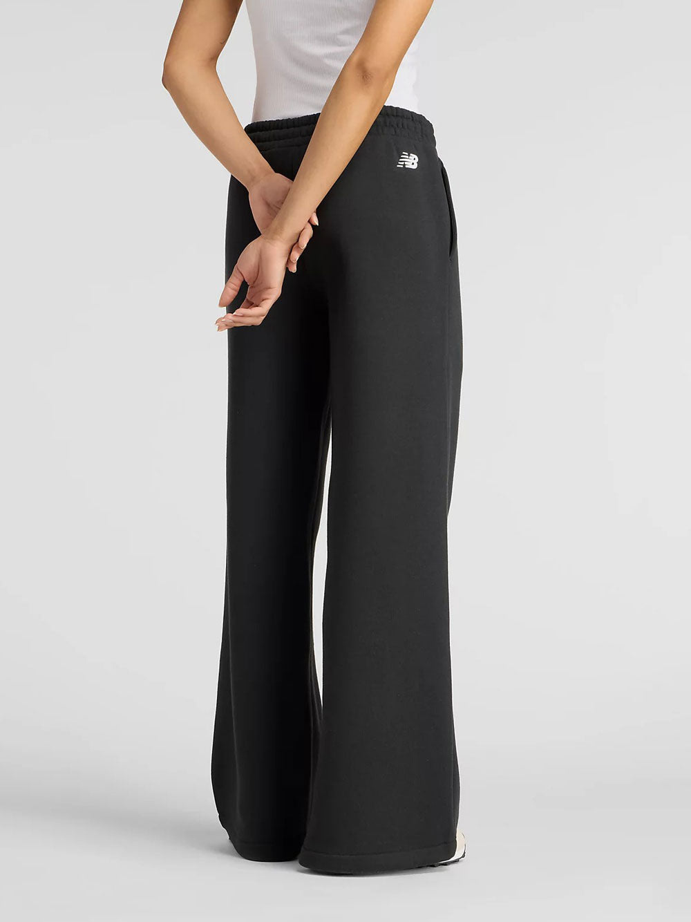 Pantalone Tuta New Balance Linear Heritage da Donna - Nero