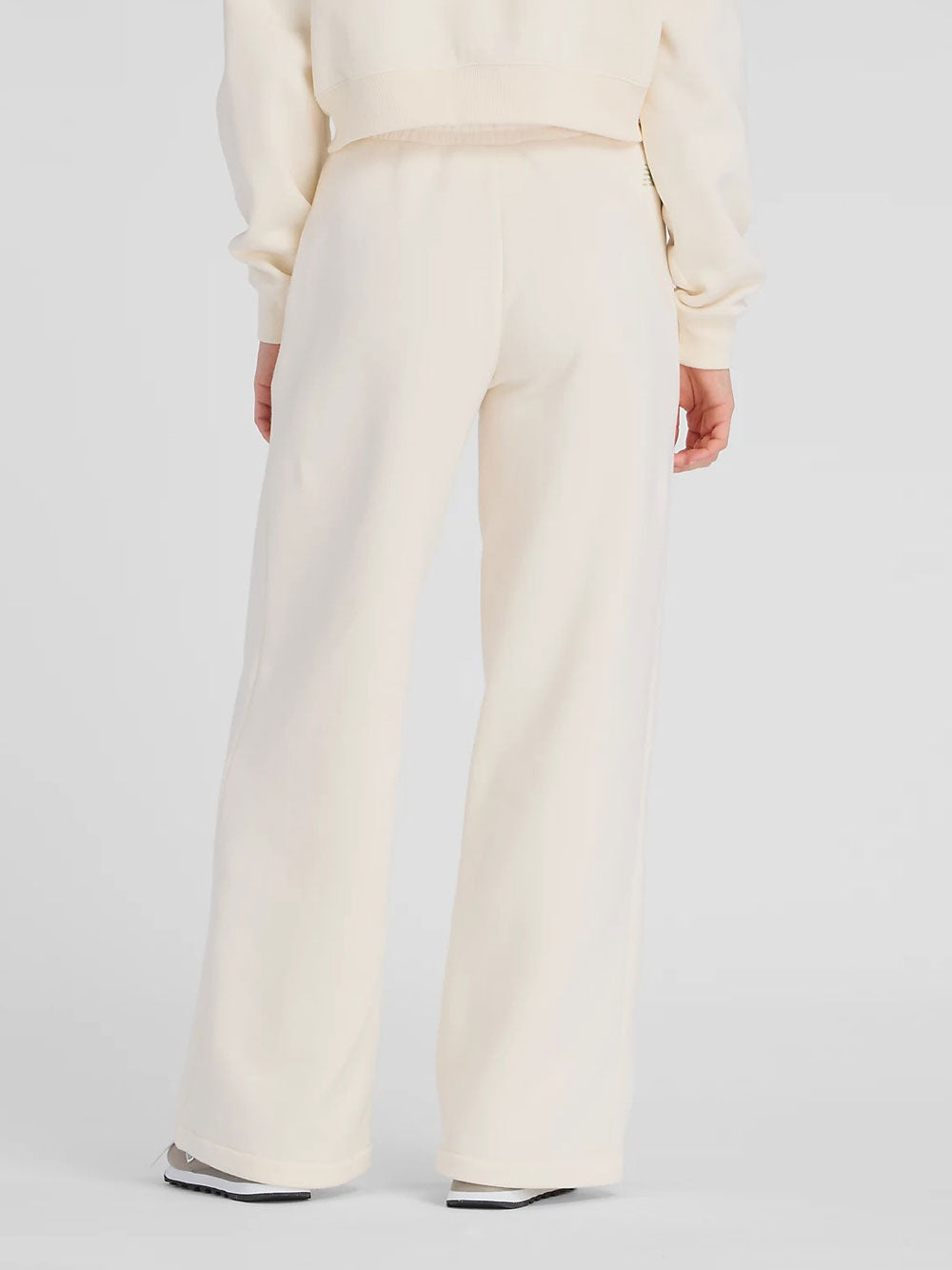 Pantalone Tuta New Balance Linear Heritage da Donna - Avorio