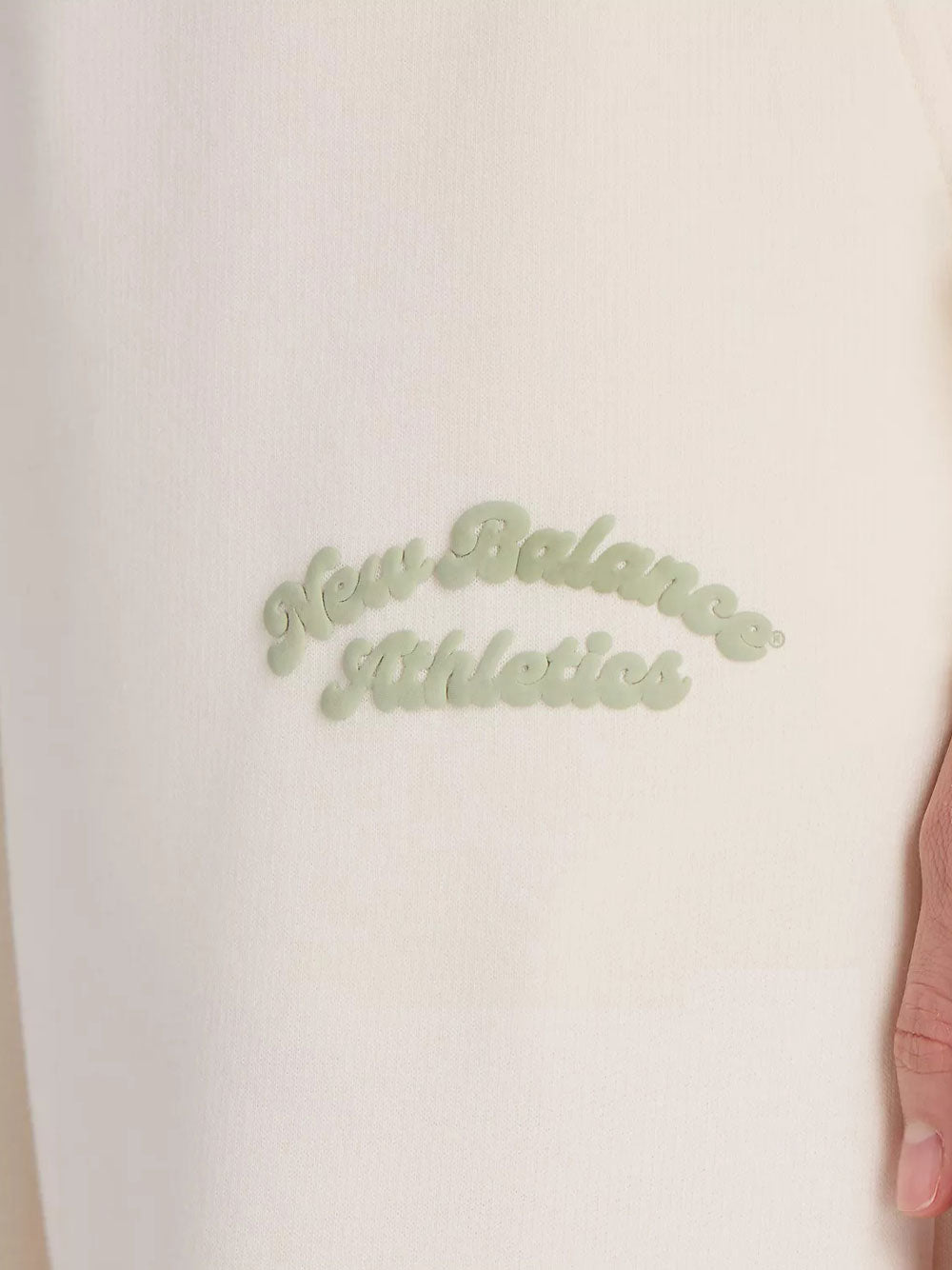 Pantalone Tuta New Balance Linear Heritage da Donna - Avorio