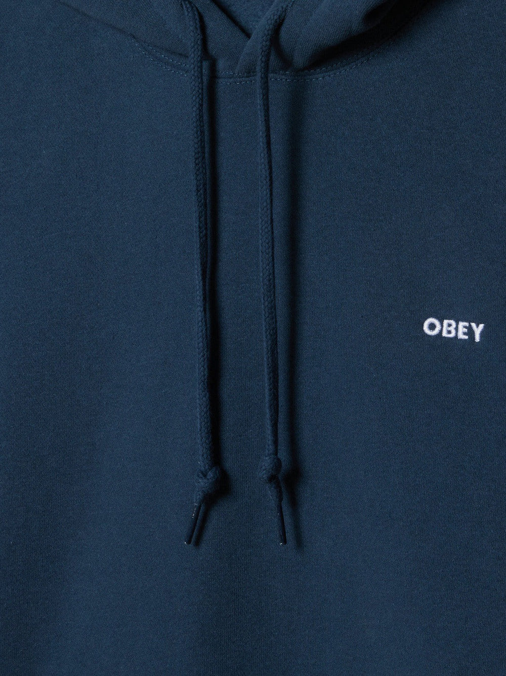 Felpa Cappuccio Obey Established Works Bold Hood Ii da Uomo - Blu