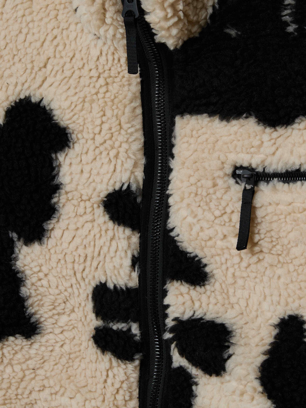 Giubbino Obey Shaggy Sherpa da Uomo - Multicolore