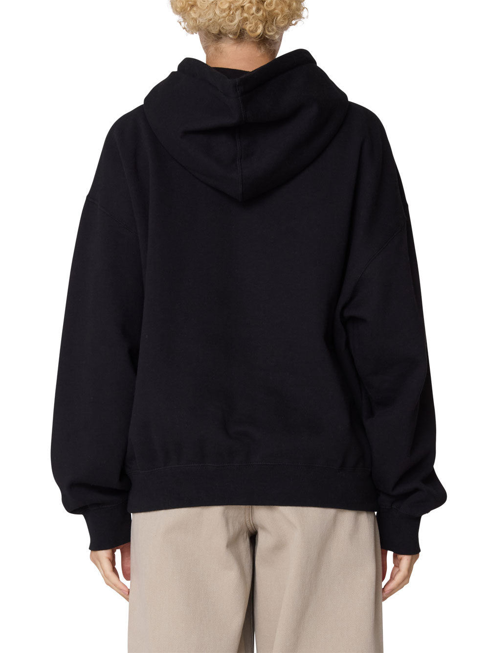 Felpa Cappuccio Obey da Donna - Nero