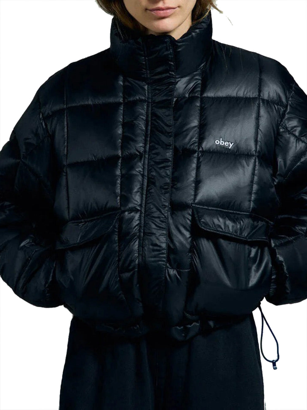 Piumino Obey Surface da Donna - Nero