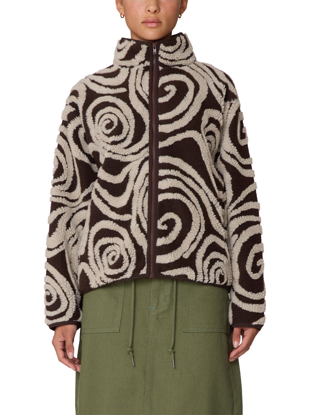 Giubbino Obey da Donna - Marrone