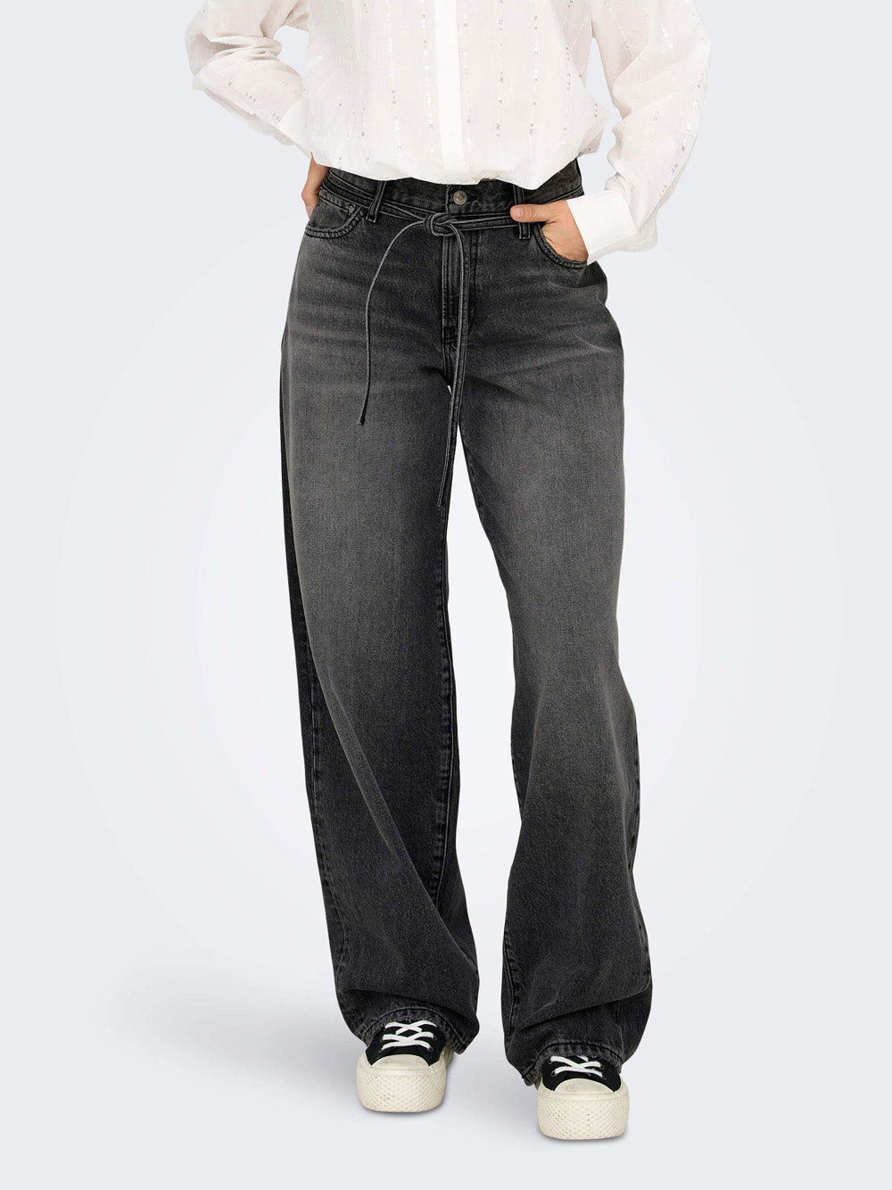 Jeans Bootcut Only da Donna - Nero