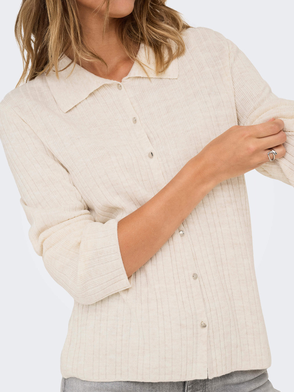 Cardigan Only da Donna - Beige