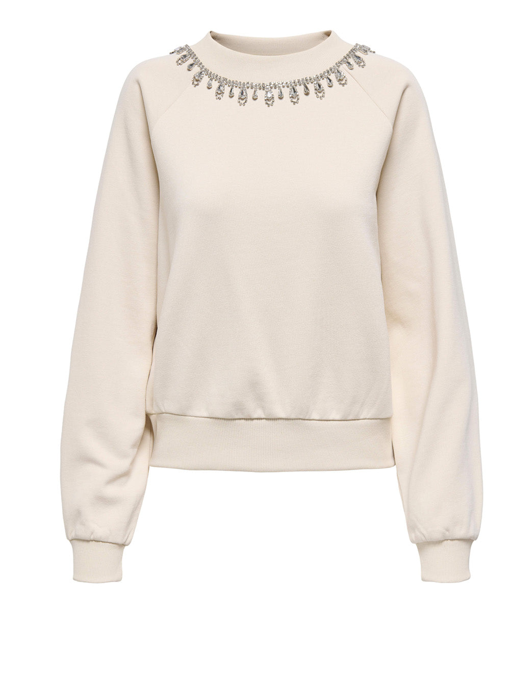 Felpa Only da Donna - Avorio