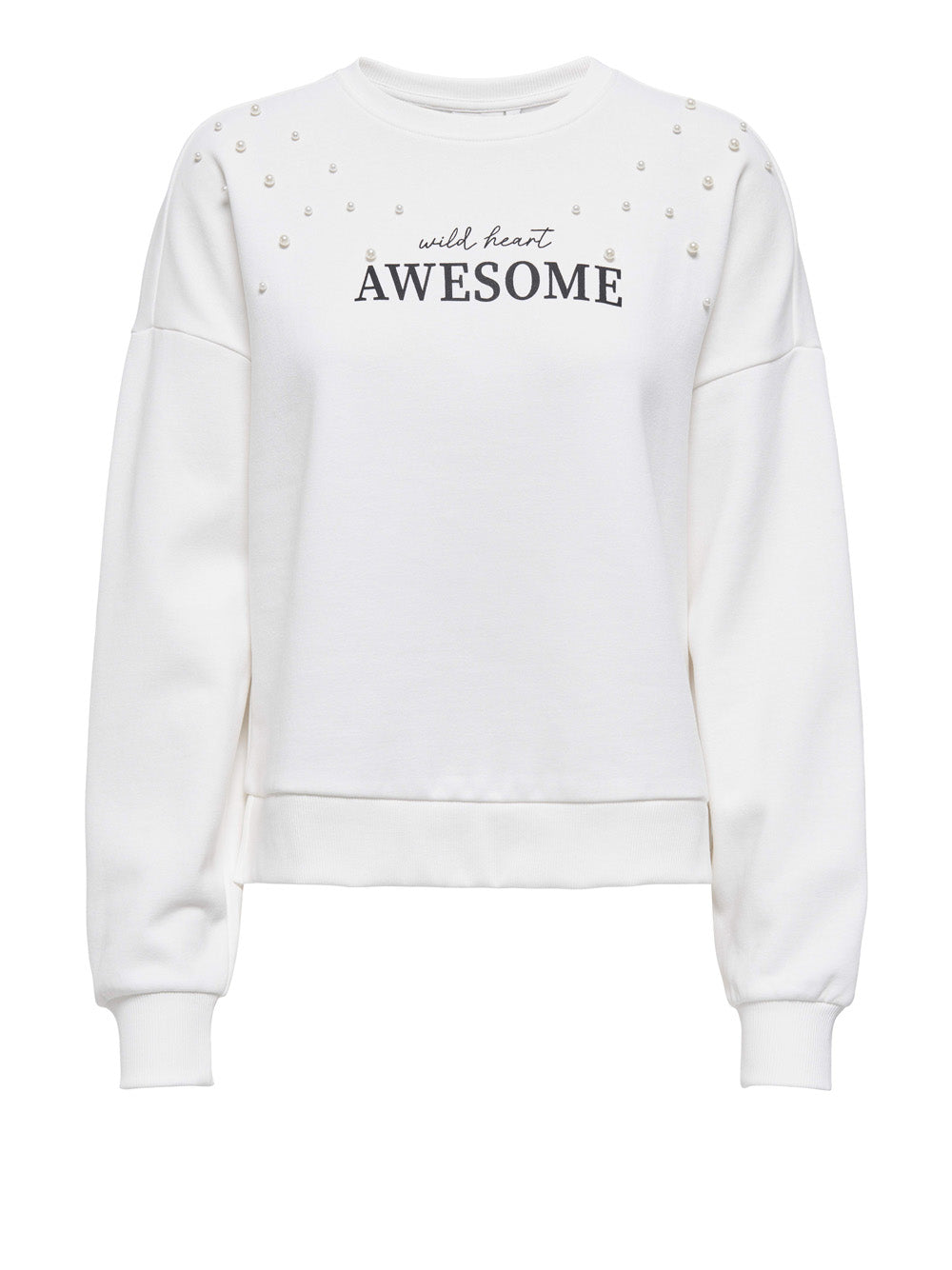 Felpa Only da Donna - Bianco