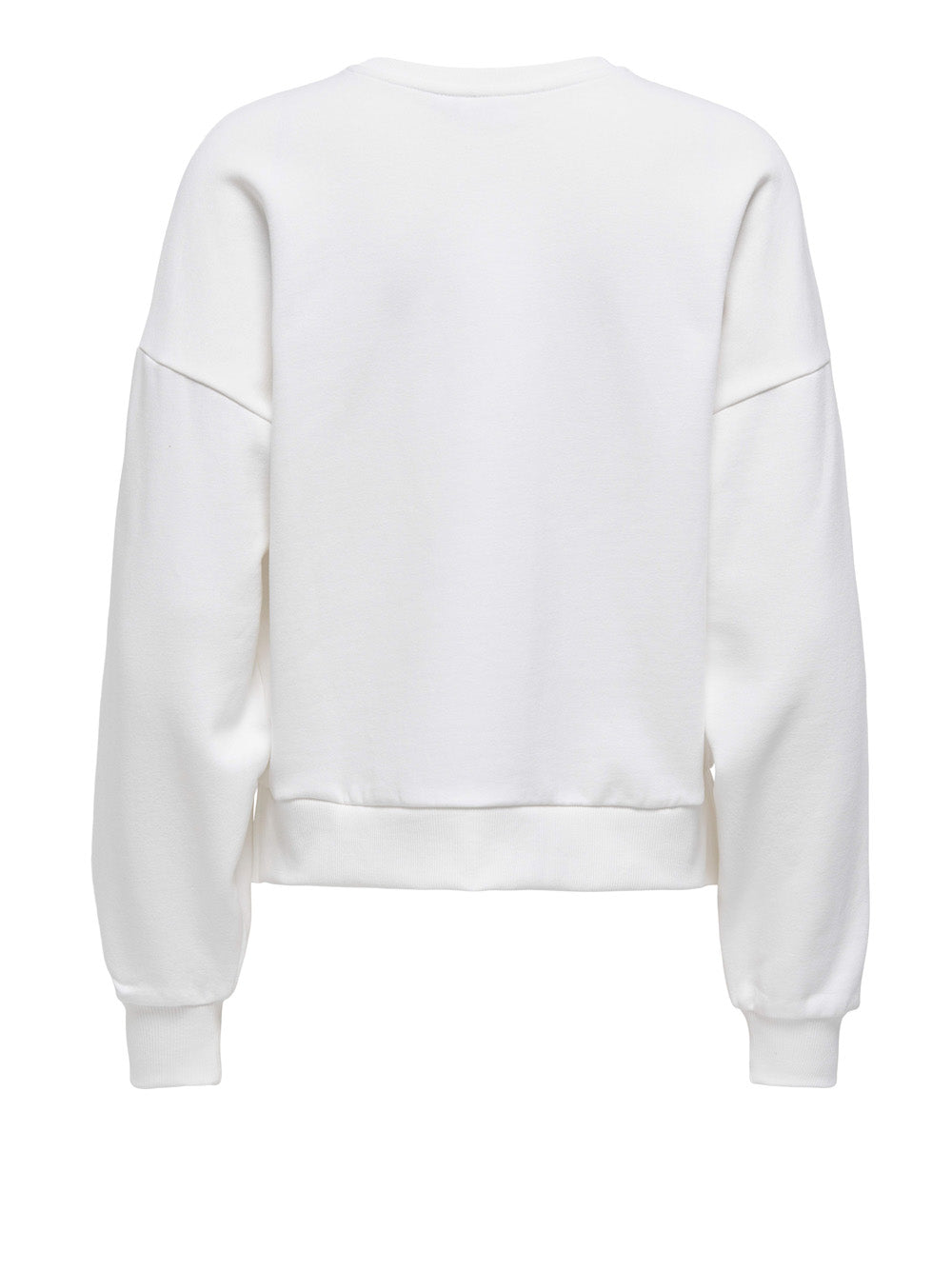 Felpa Only da Donna - Bianco