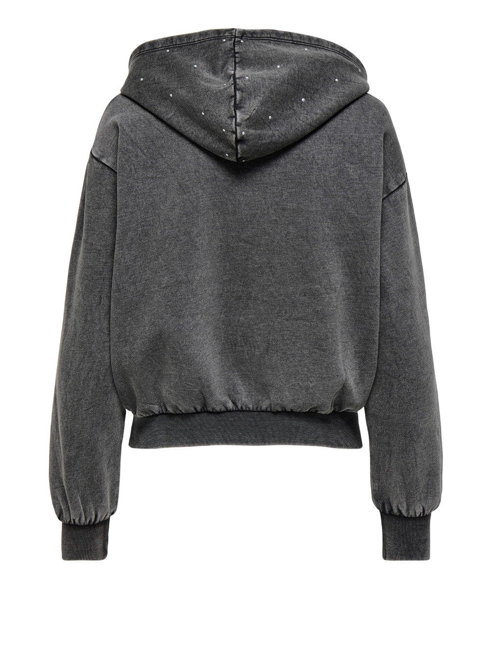 Felpa Cappuccio Only da Donna - Nero