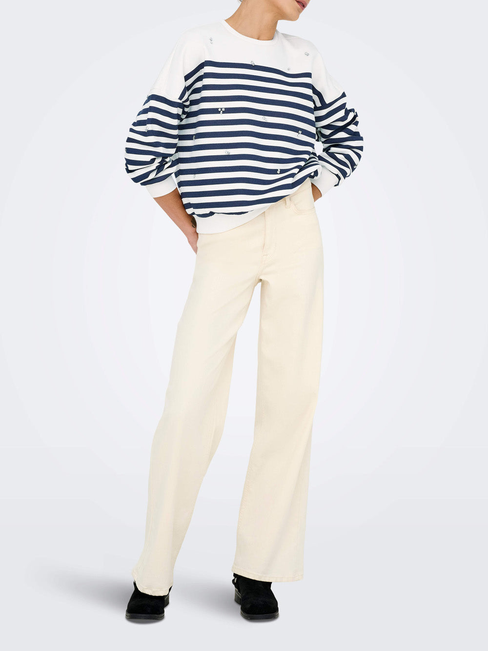 Felpa Only da Donna - Blu