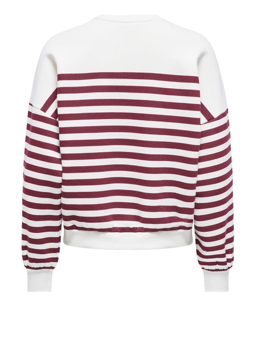 Felpa Only da Donna - Bordeaux