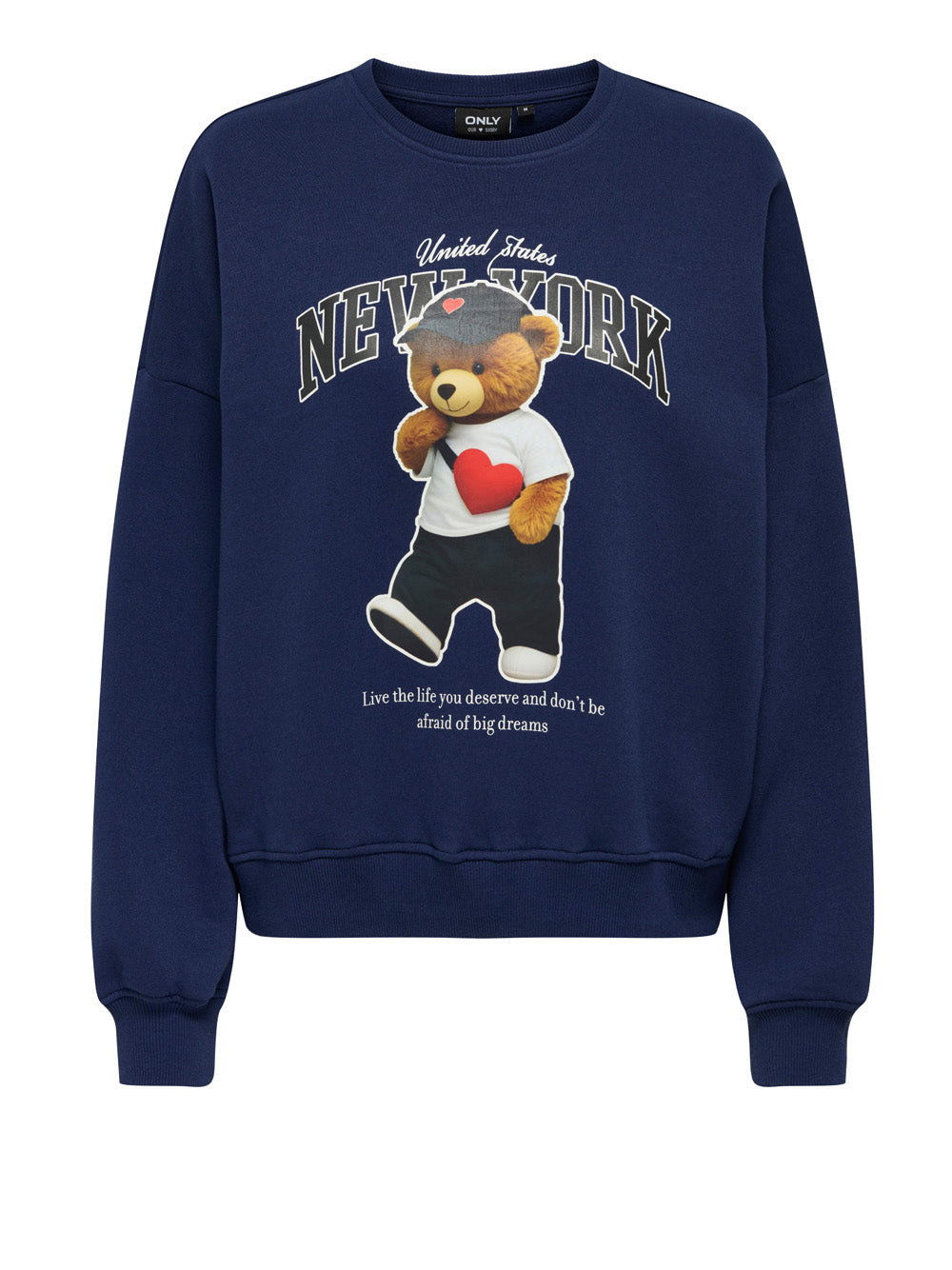 Felpa Only da Donna - Blu