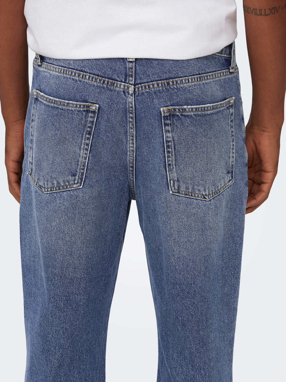 Jeans Tapered Only e Sons da Uomo - Denim