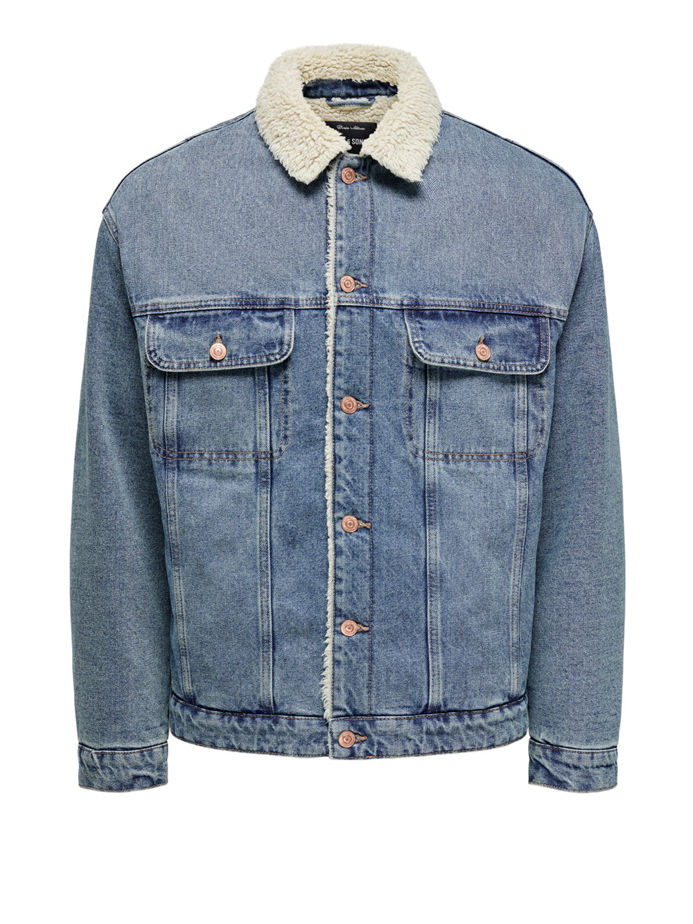 Giubbino di Jeans Only e Sons da Uomo - Denim