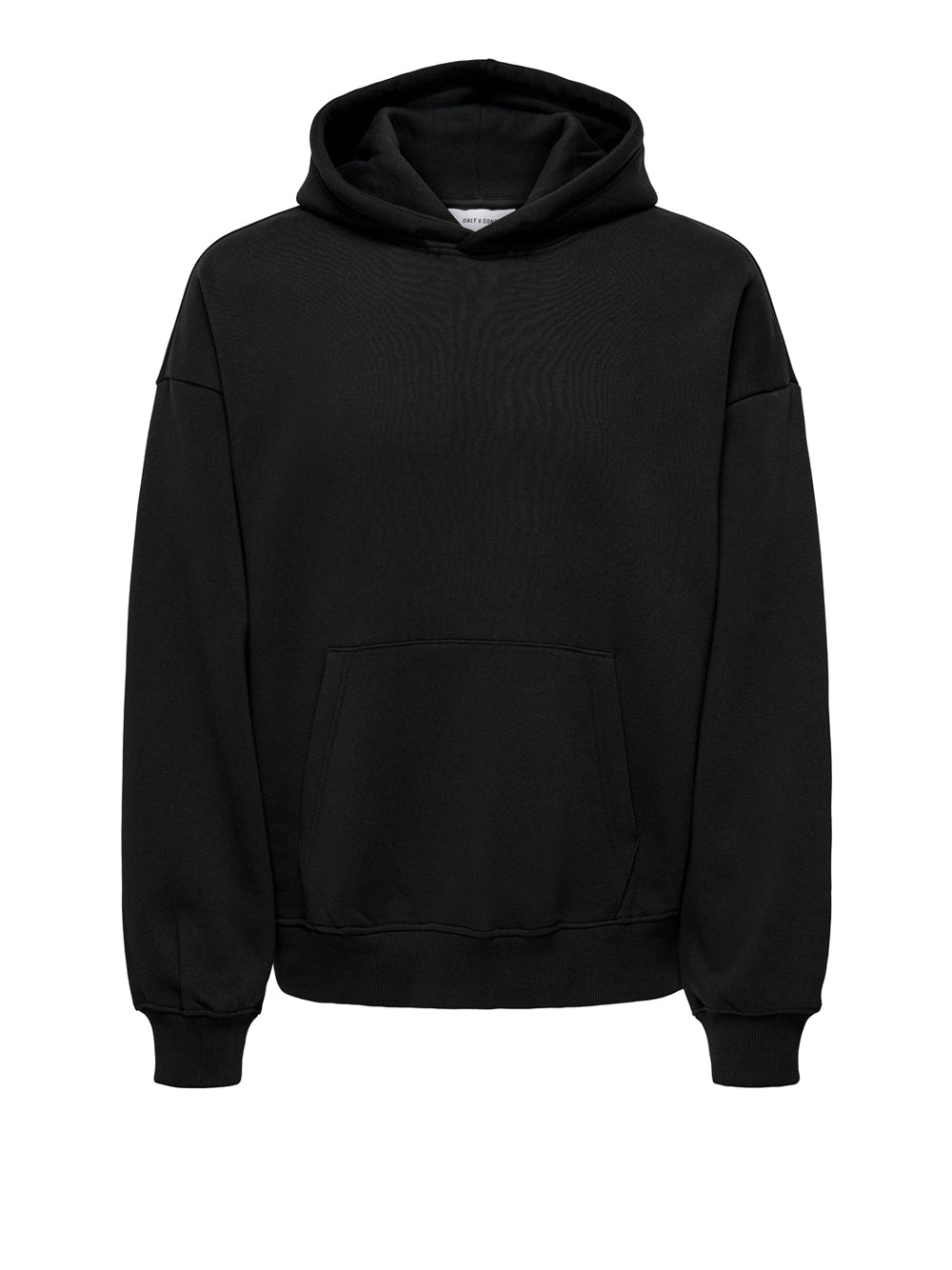 Felpa Cappuccio Only e Sons da Uomo - Nero
