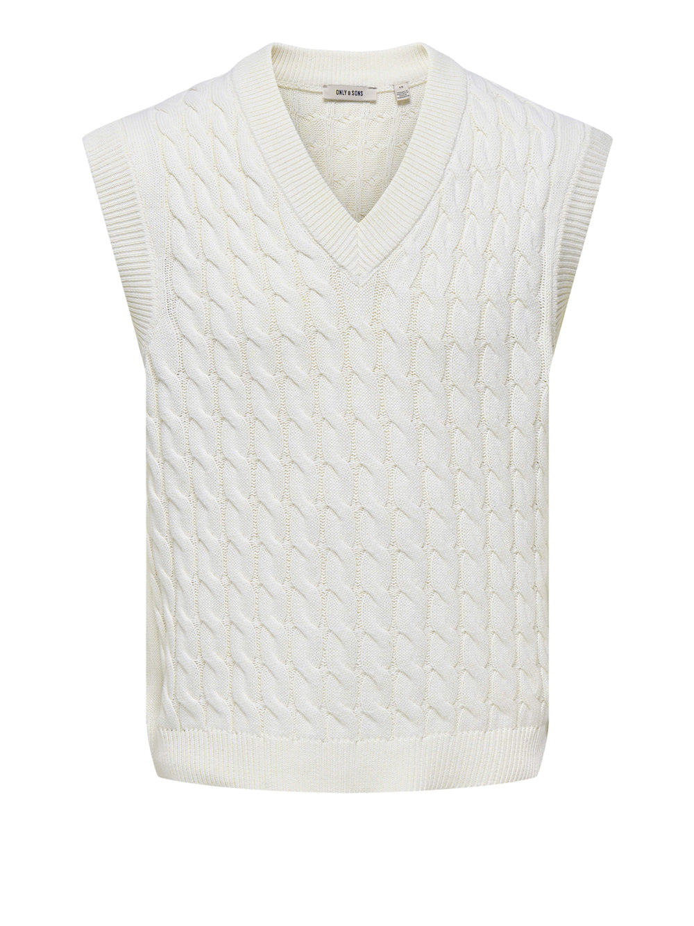 Gilet Only e Sons da Uomo - Bianco