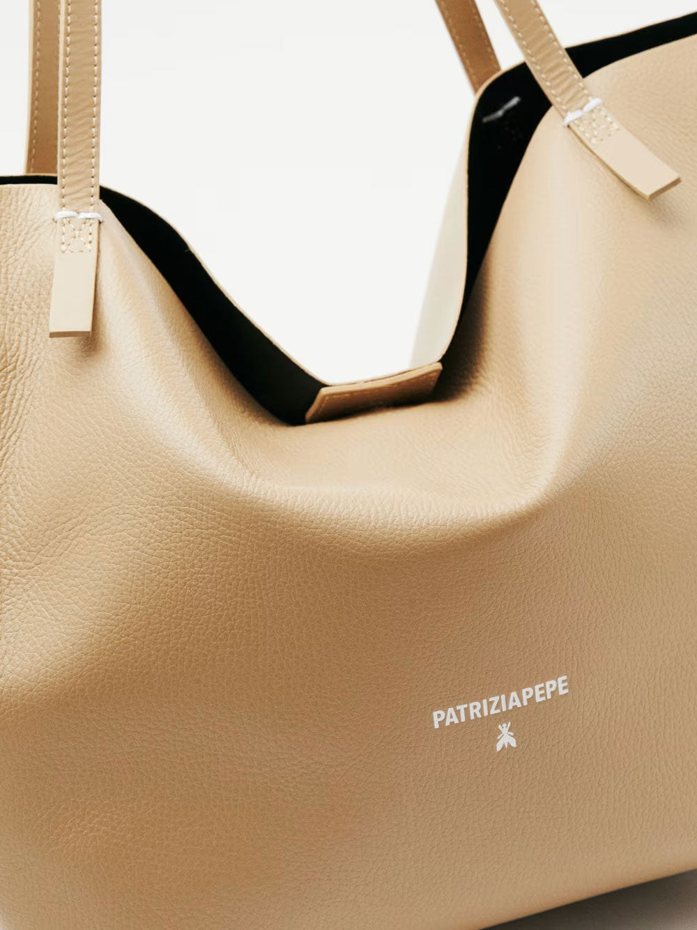 Borsa Shopper Patrizia Pepe da Donna - Beige